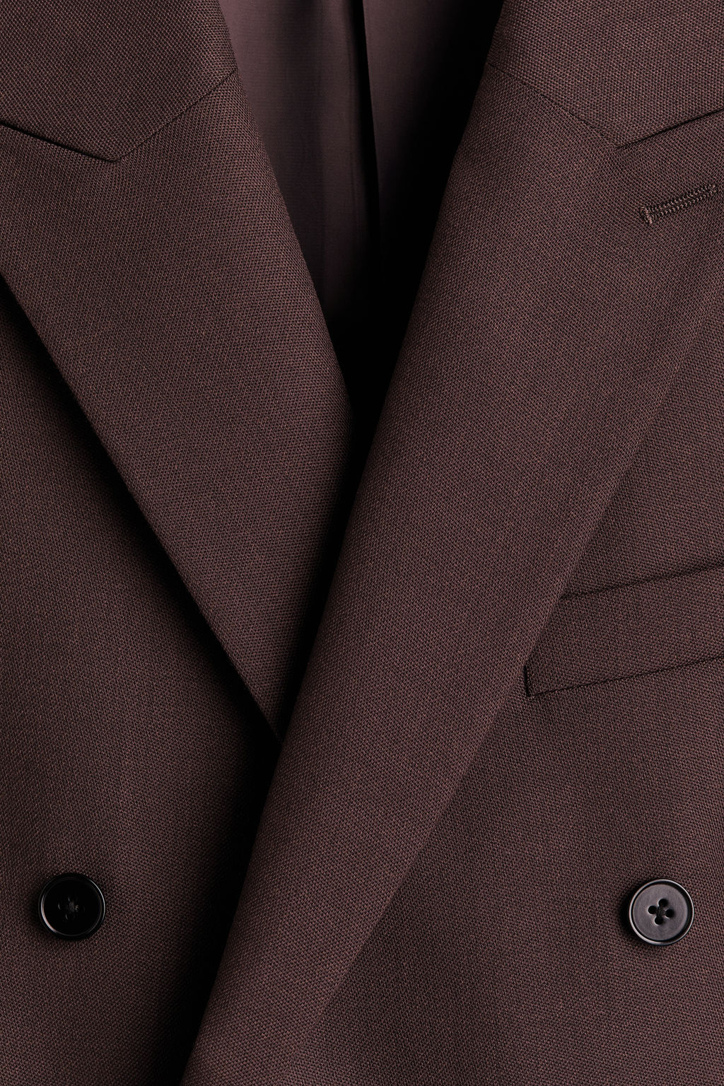 Regular Fit Wool-blend double-breasted jacket - H&m фото 6