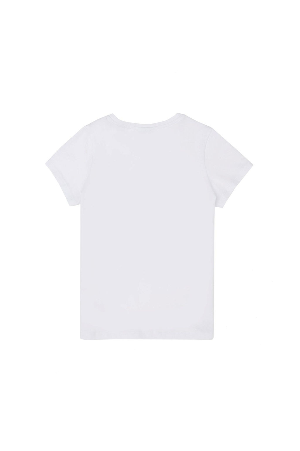 Белая футболка для девочки - U.s. polo assn фото 3