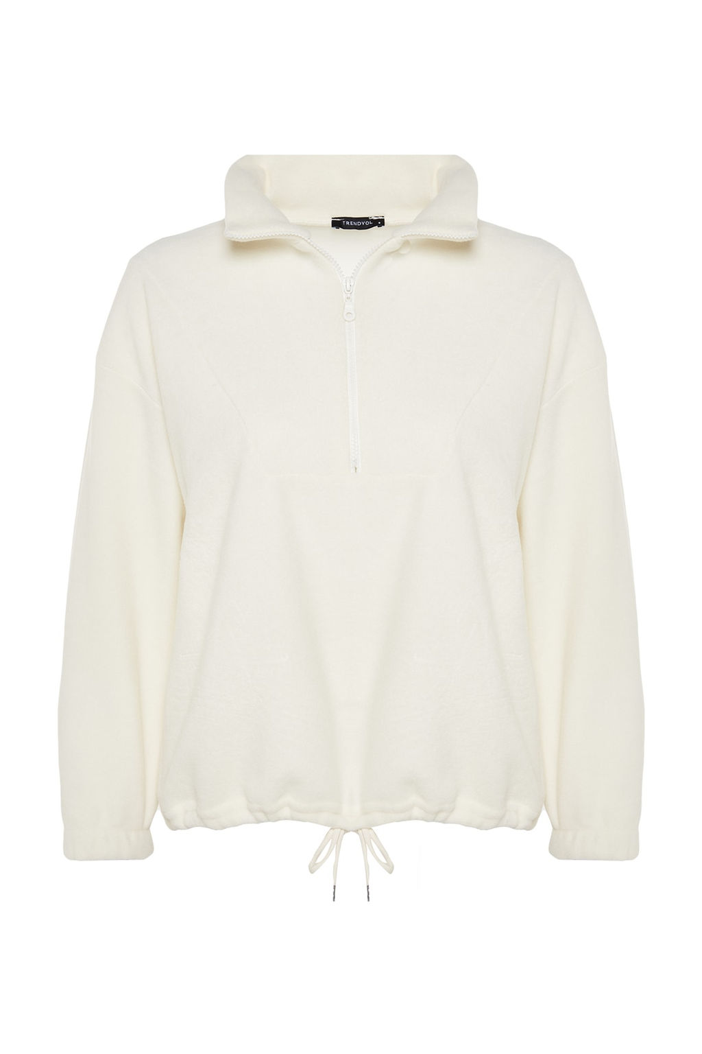 TRENDYOLMILLA Antrasit Fermuar Detayl? Polar Orme Sweatshirt TWOAW21SW0758 фото 11