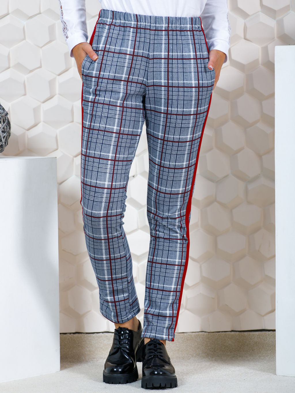 Брюки Салли-1 бежевый - Ладошки фото 22