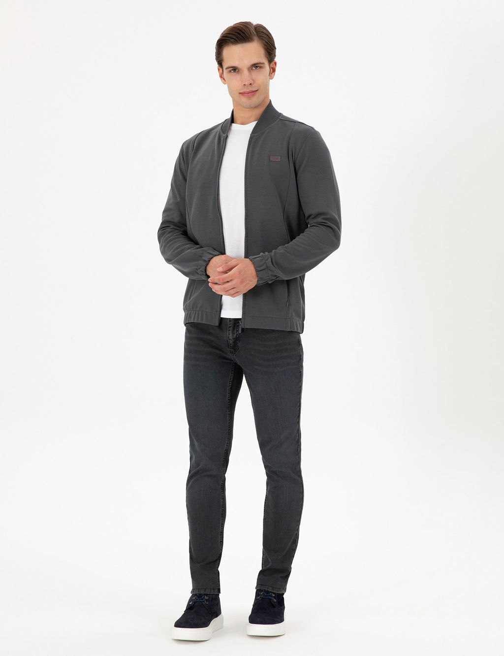 Мужские зеленые джинсовые брюки - U.s. polo assn фото 3