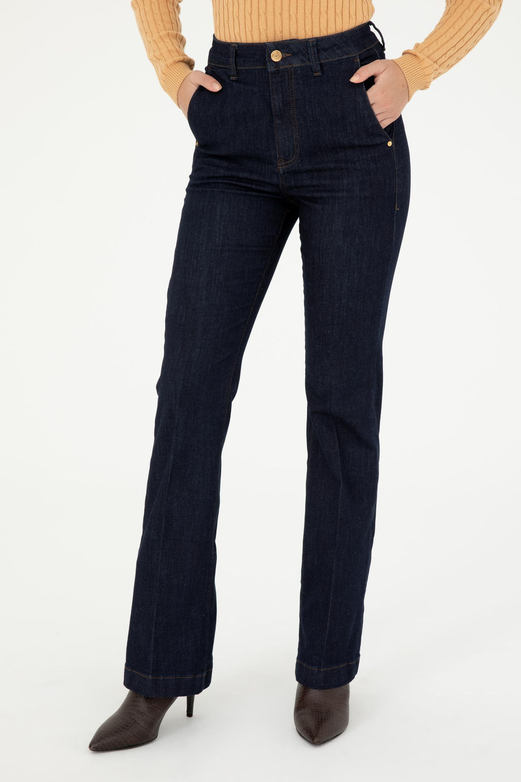 Женские синие джинсовые брюки - U.s. polo assn фото 2