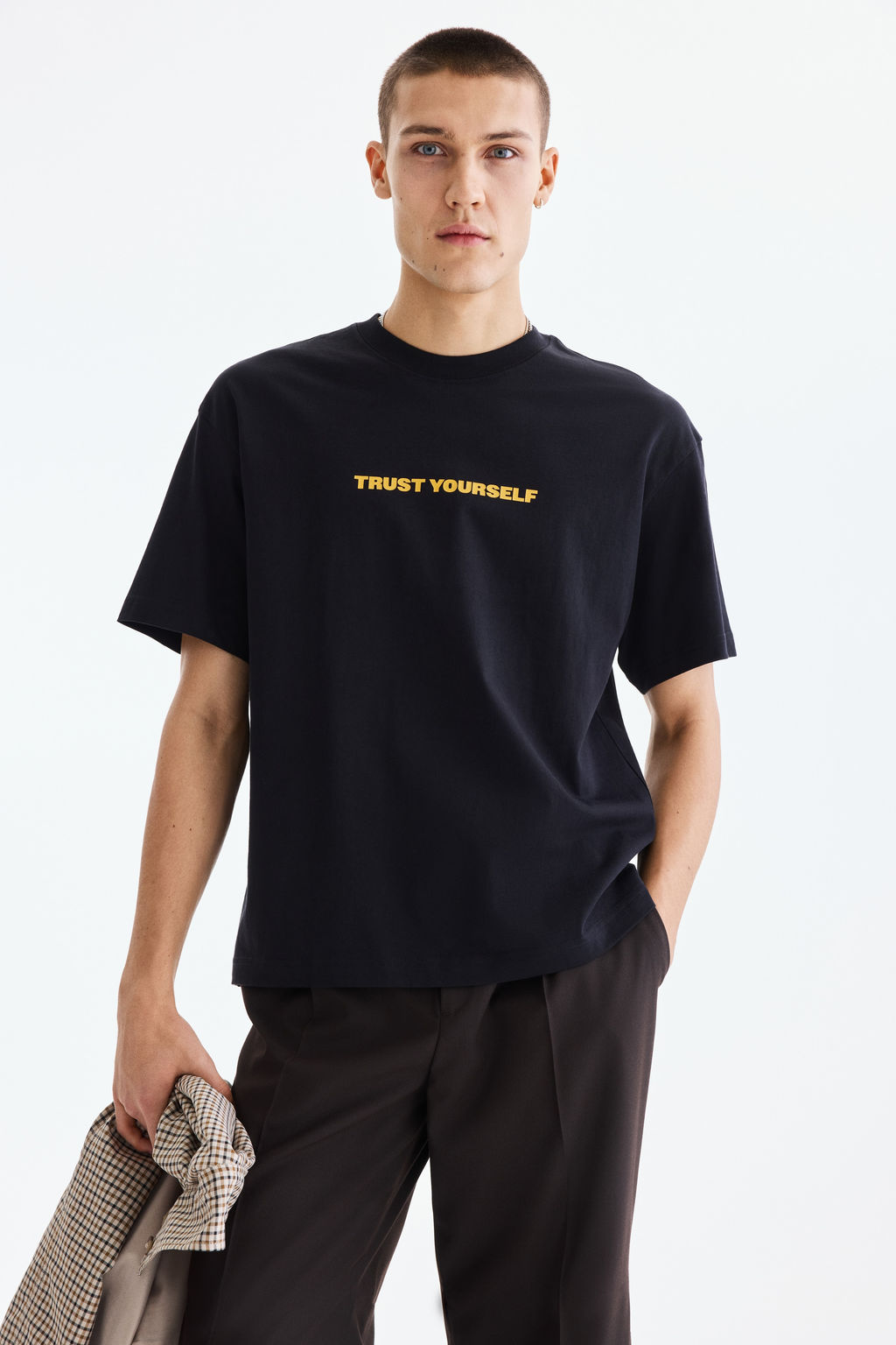 Camiseta con motivo estampado Loose Fit - H&m фото 26