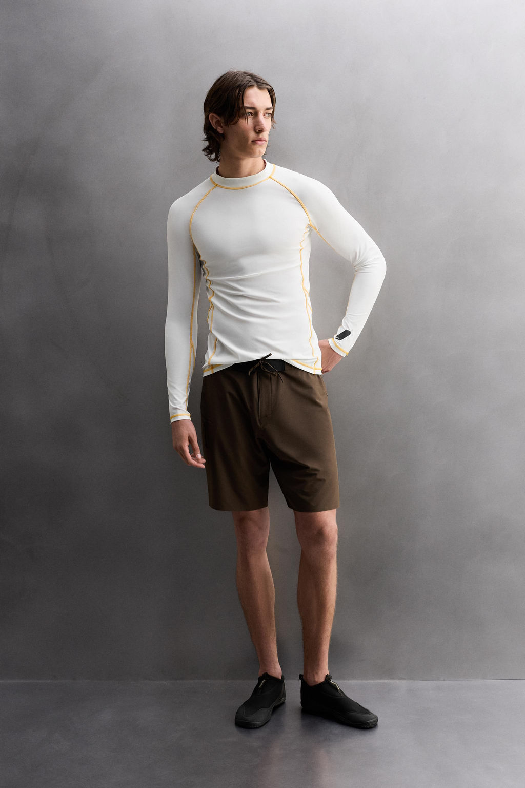 UPF40+ LONG SLEEVE SURF T-SHIRT - Zara фото 5