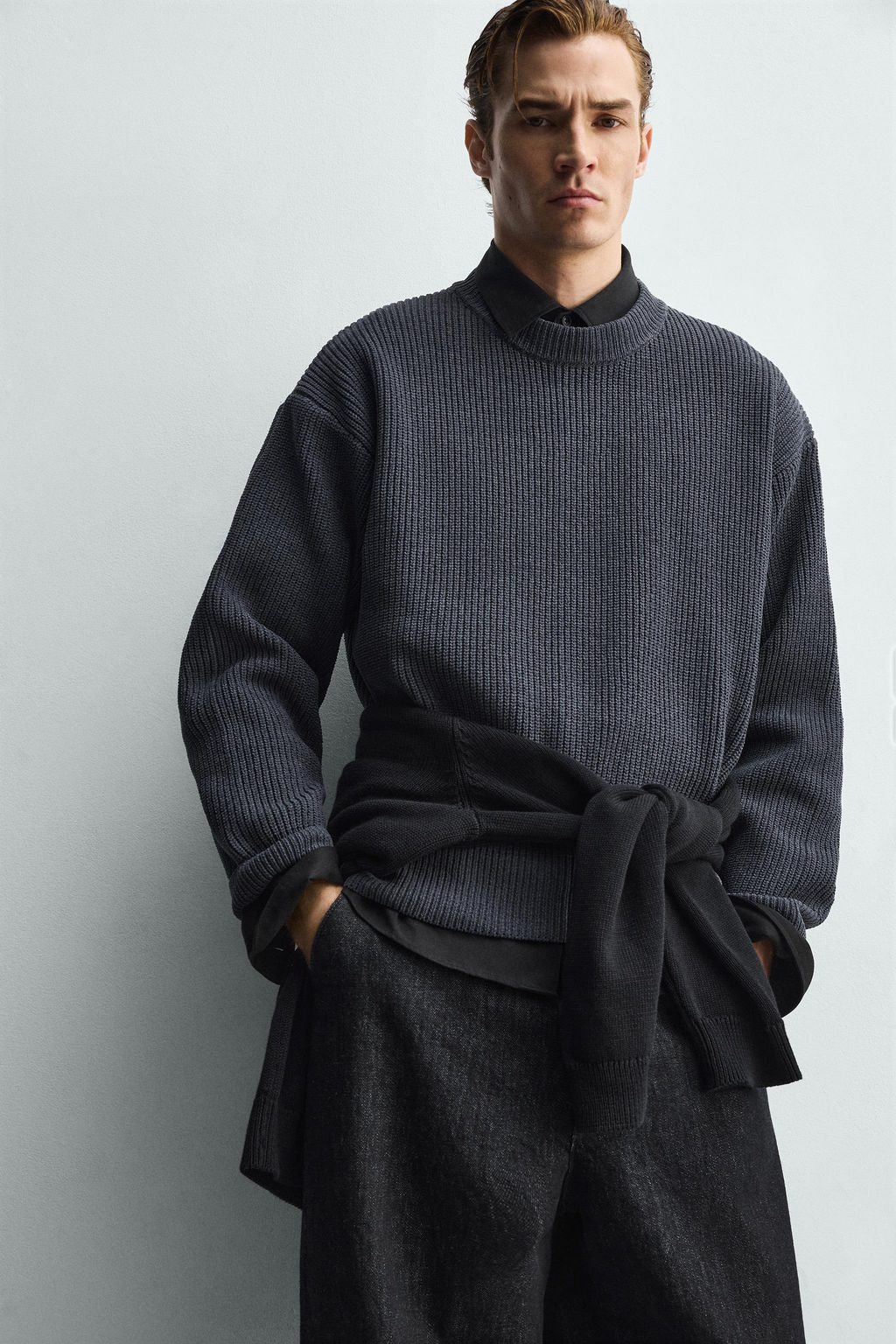 CHENILLE TEXTURED JUMPER - Zara фото 12