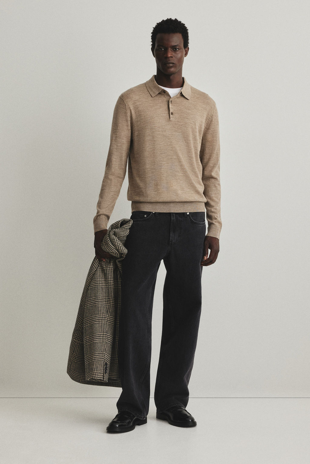 Polo en lana merino Regular Fit - H&m фото 2