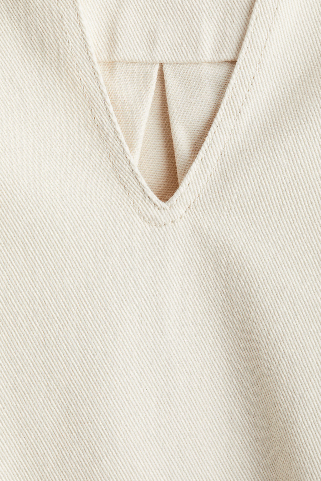 Blusa denim con cuello de volantes - H&m фото 5