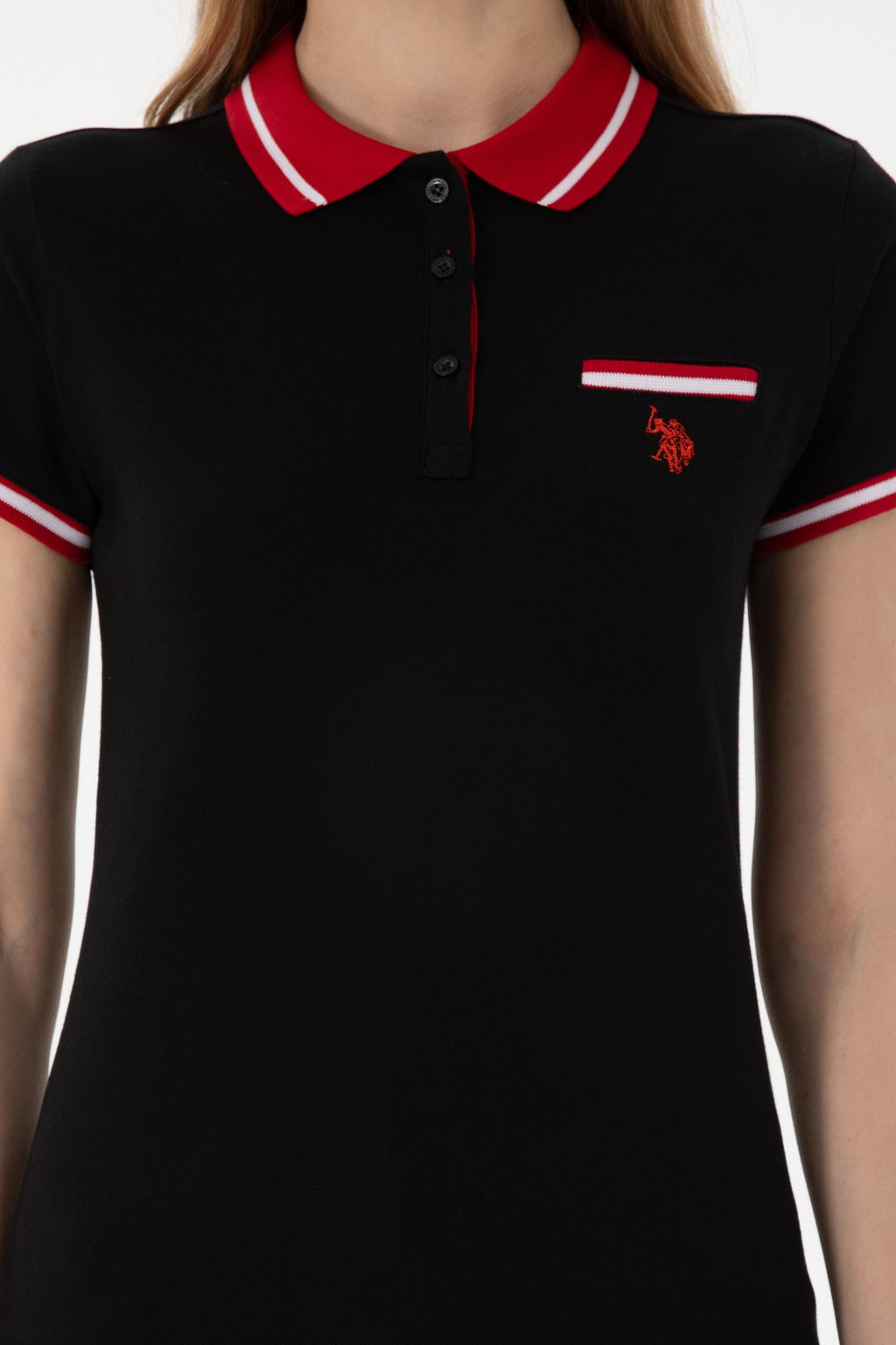 Kad_n Siyah Ti__rt Sepette S_rpriz _ndirim - U.s. polo assn фото 6