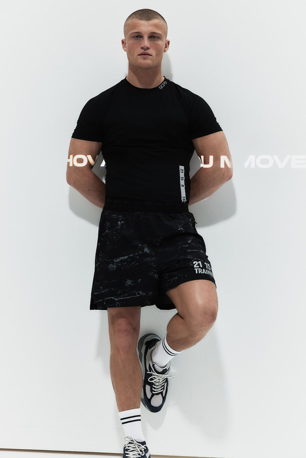 Pantalon corto a media pierna en DryMove