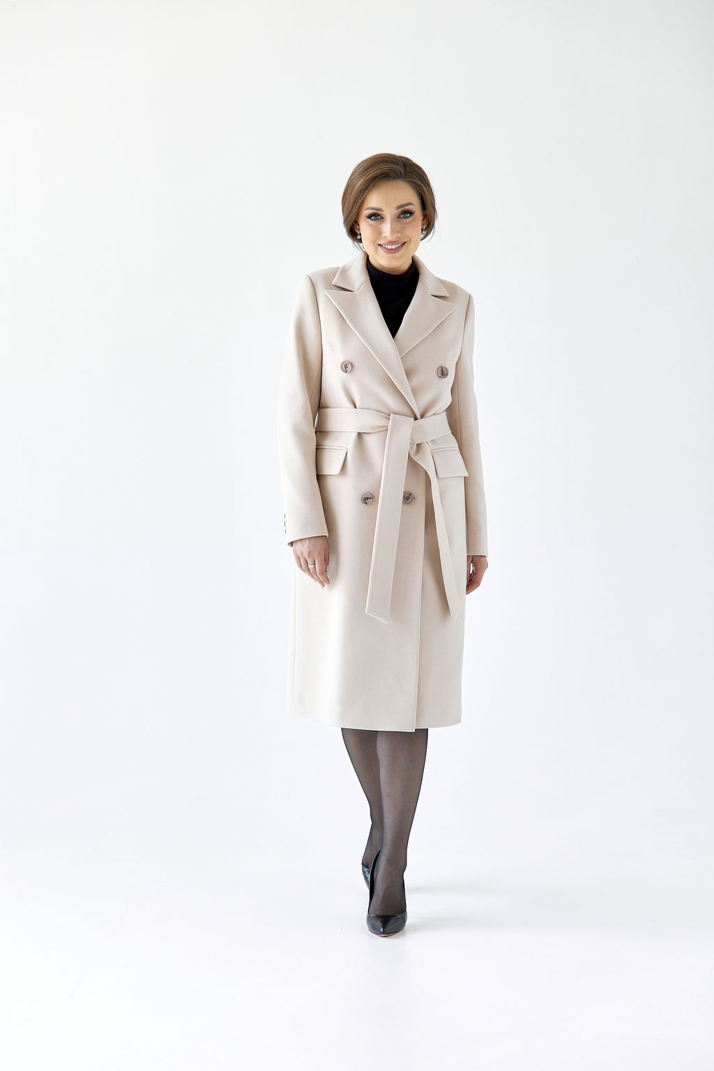 Пальто женское демисезонное 25775 (вино) - Kankan фото 7