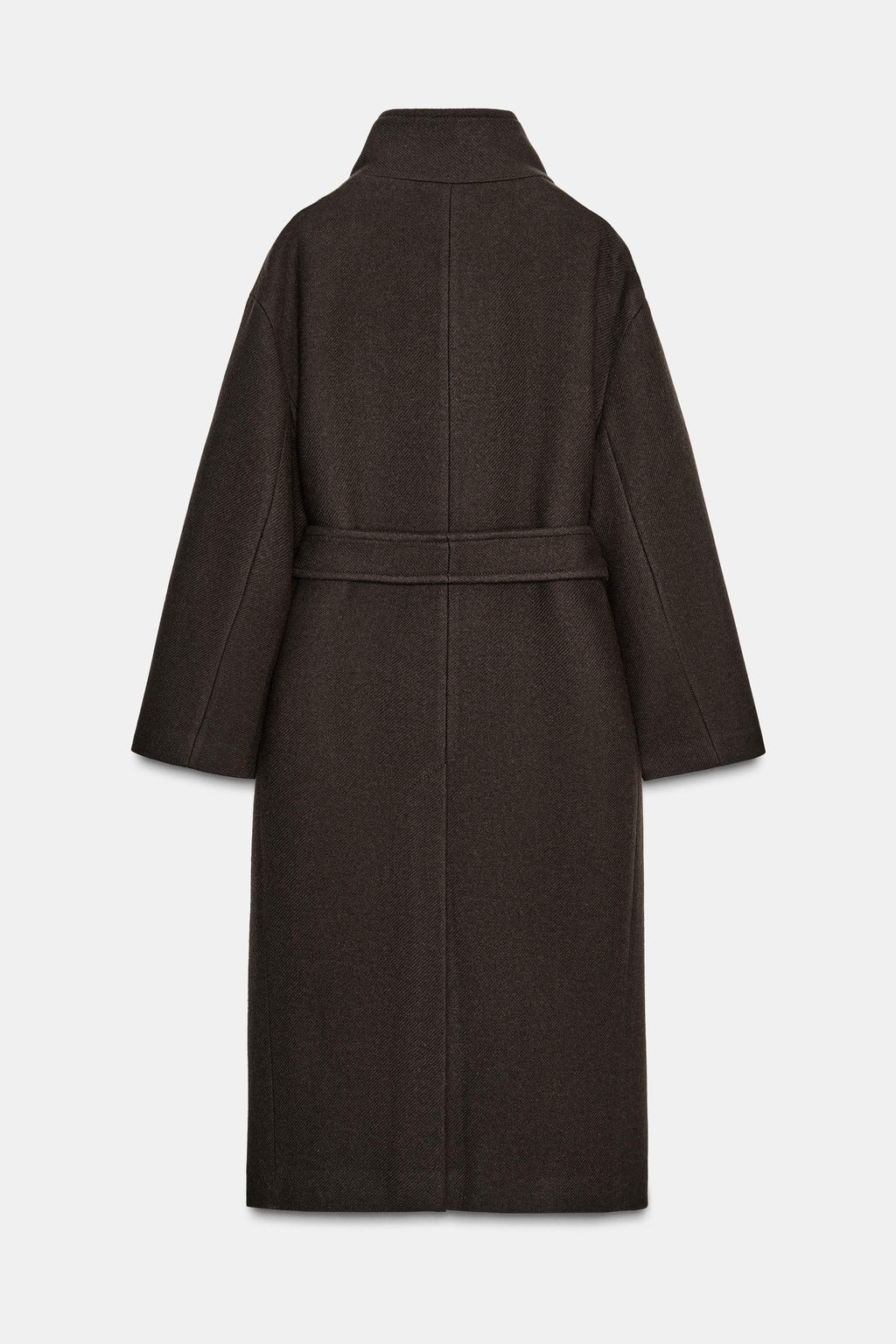 OVERSIZED WOOL COAT ZW COLLECTION - Zara фото 3