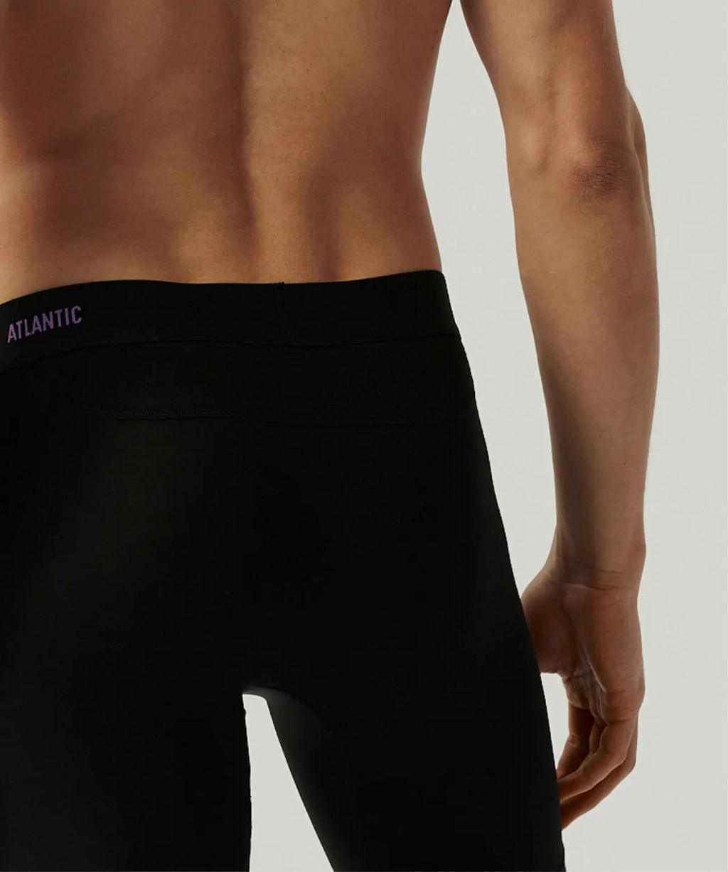 ATLANTIC MH-1184 Трусы шорты Long Performance черный  фото 6