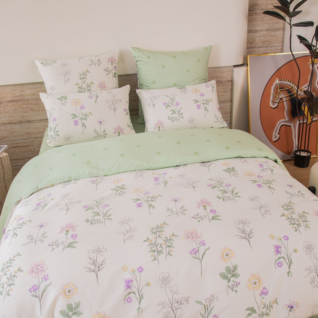 Комплект постельного белья Сатин 100% хлопок C611 Евро Макси/4 Наволочки - Ситрейд фото 7