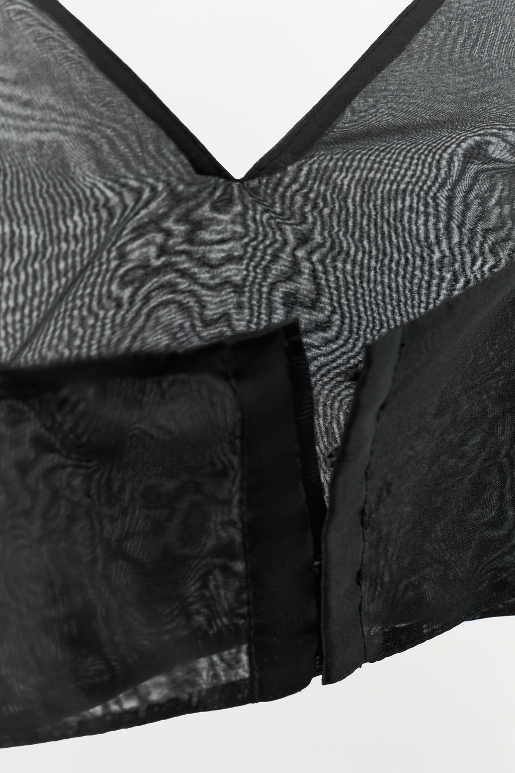 100% SILK CROP TOP - Zara фото 4