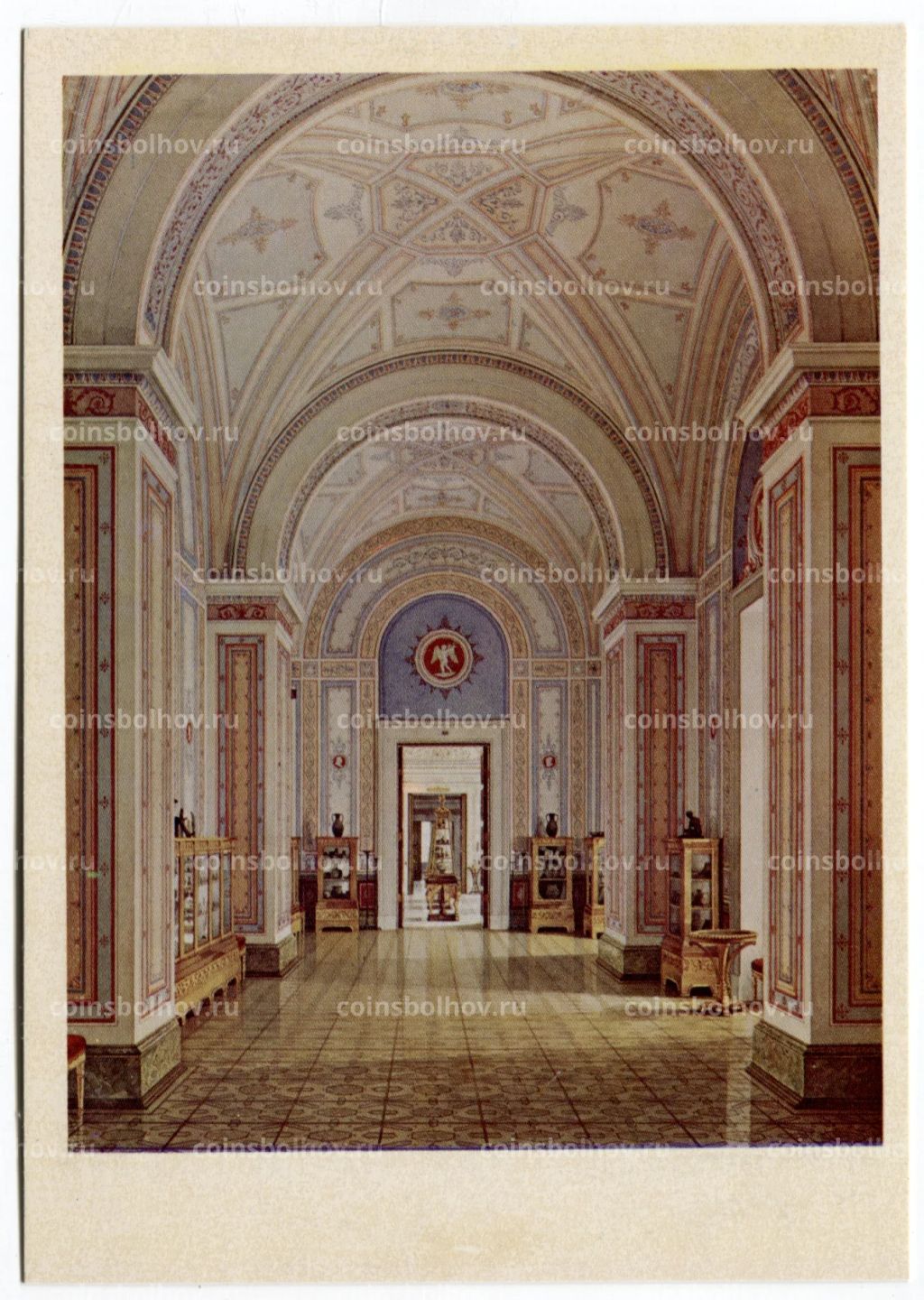 Открытка Новый Эрмитаж Галерея древностей Босфора Киммерийского