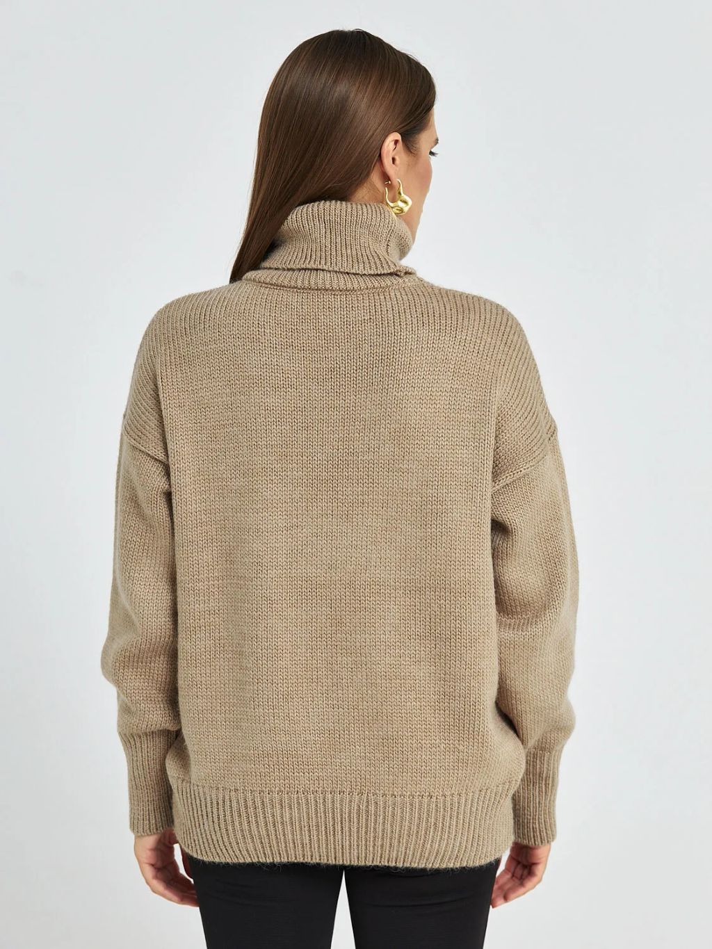 JETTY Джемпер вязаный свитер с горлом  фото 11