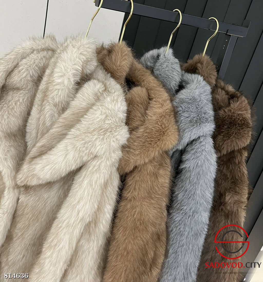 Шуба женская из искусственного меха - Bruno фото 2