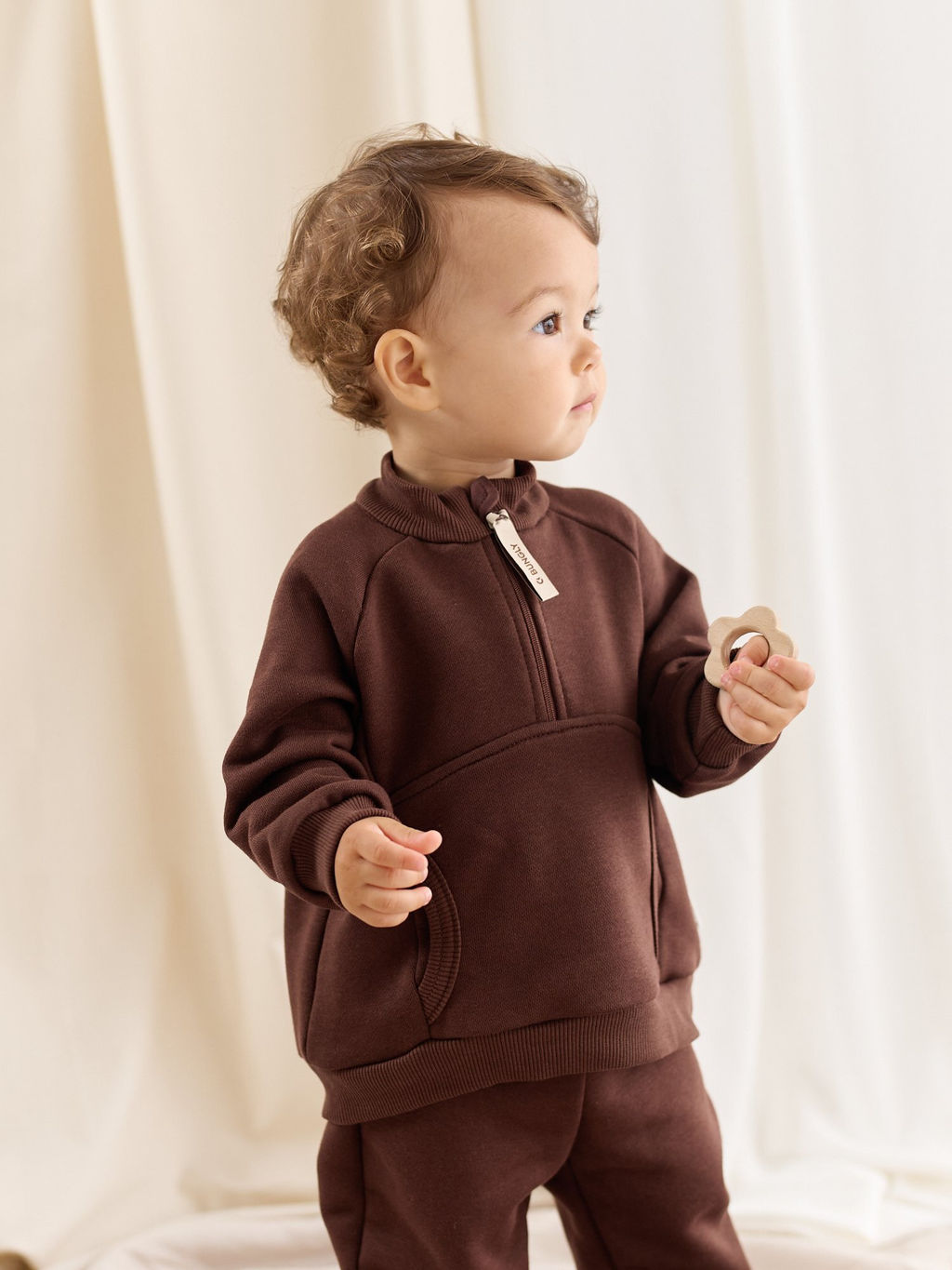 Костюм Шоколад утепленный без начеса 0+ - Bungly фото 5