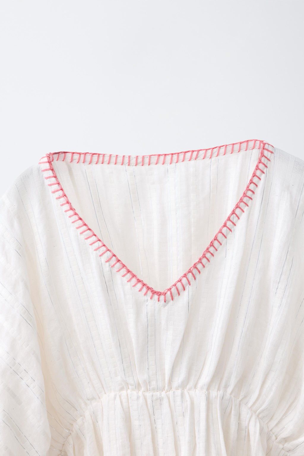 KAFT?N BRILLOS CONTRASTE / Crudo