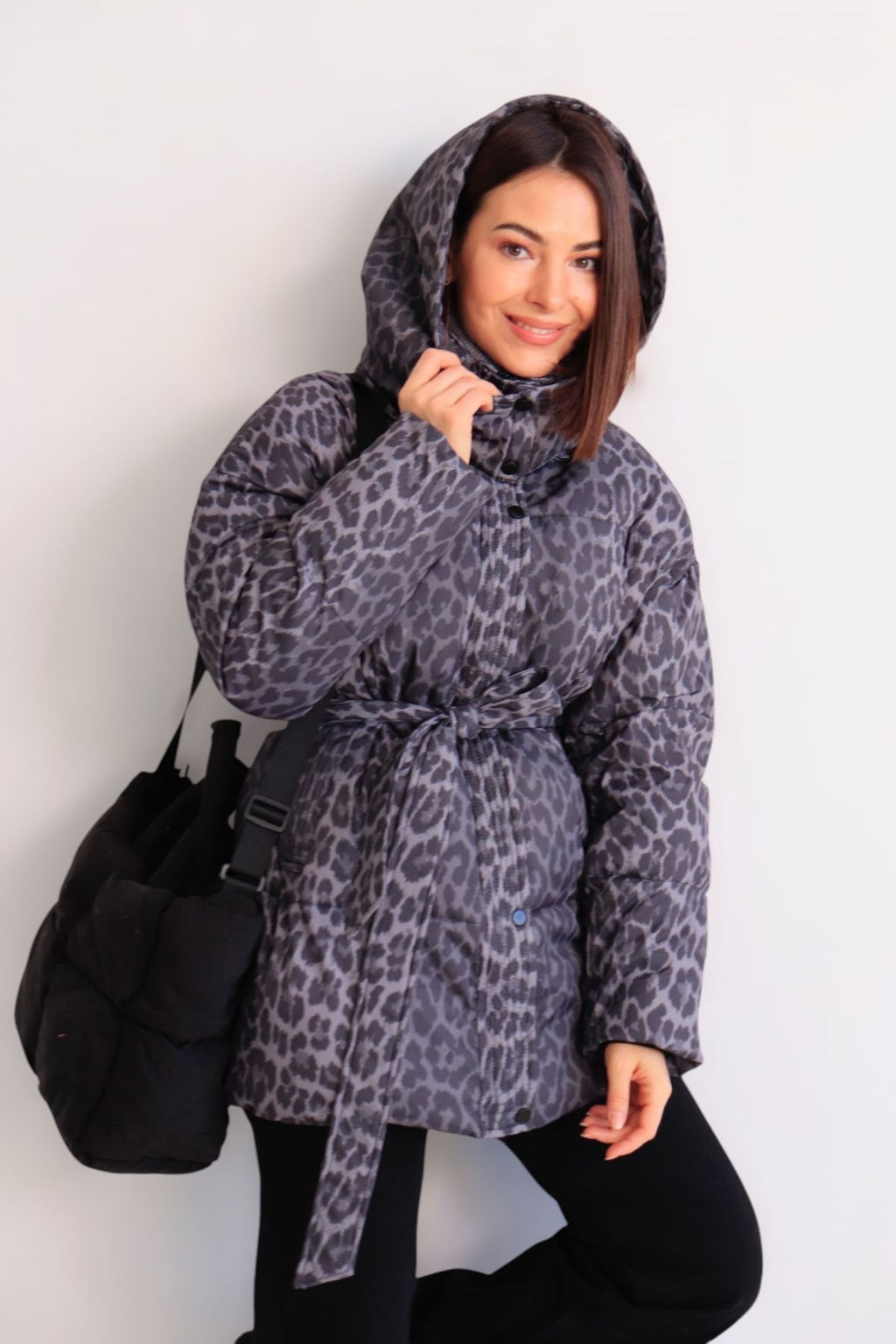 Martichelli Куртка зимняя с анималистичным принтом  фото 5