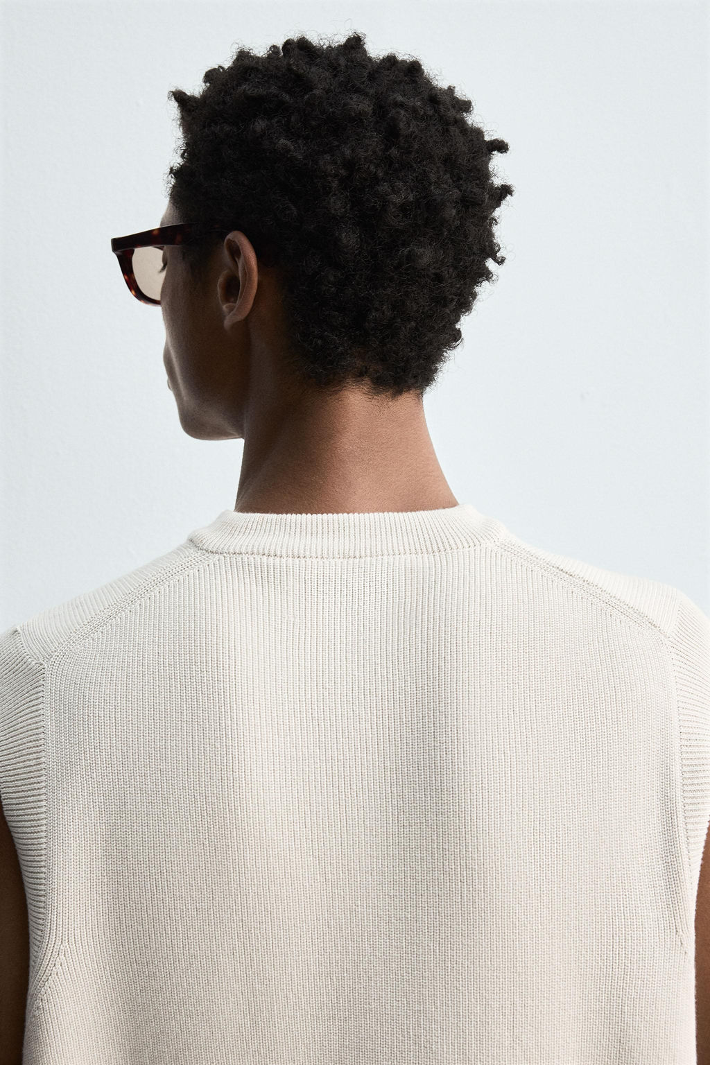 COTTON KNIT WAISTCOAT - Zara фото 6