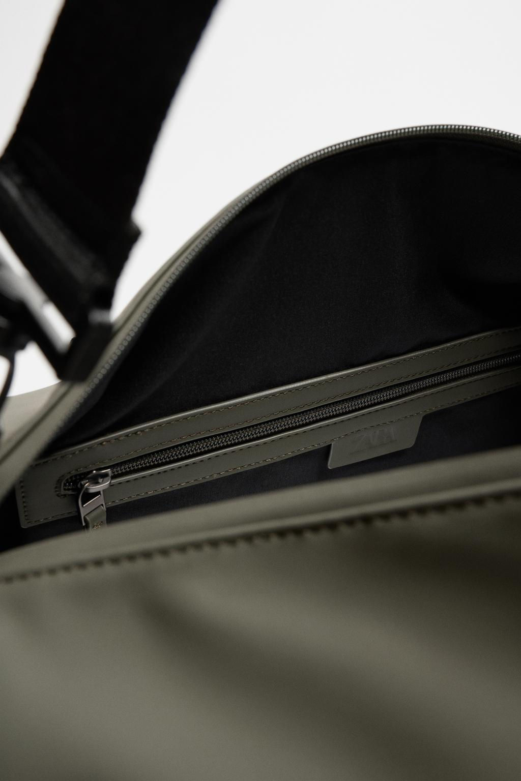 RUBBERISED TRAVEL BAG CASE - Zara фото 12
