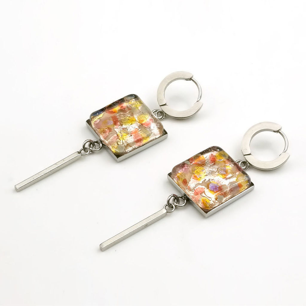 Серьги из муранского стекла FLAMENCO LS3316