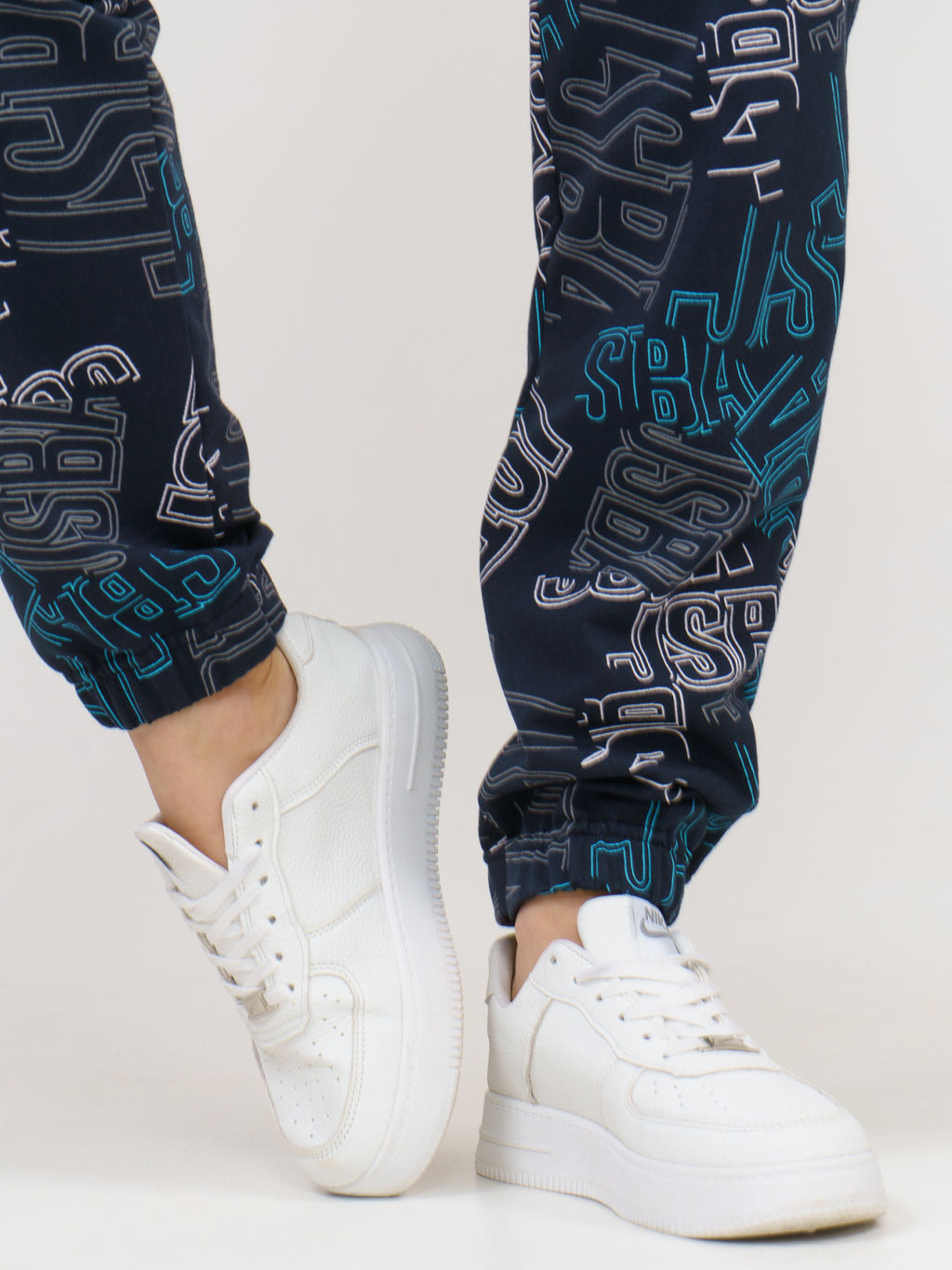 905 Брюки "Темно-синий/бирюза"