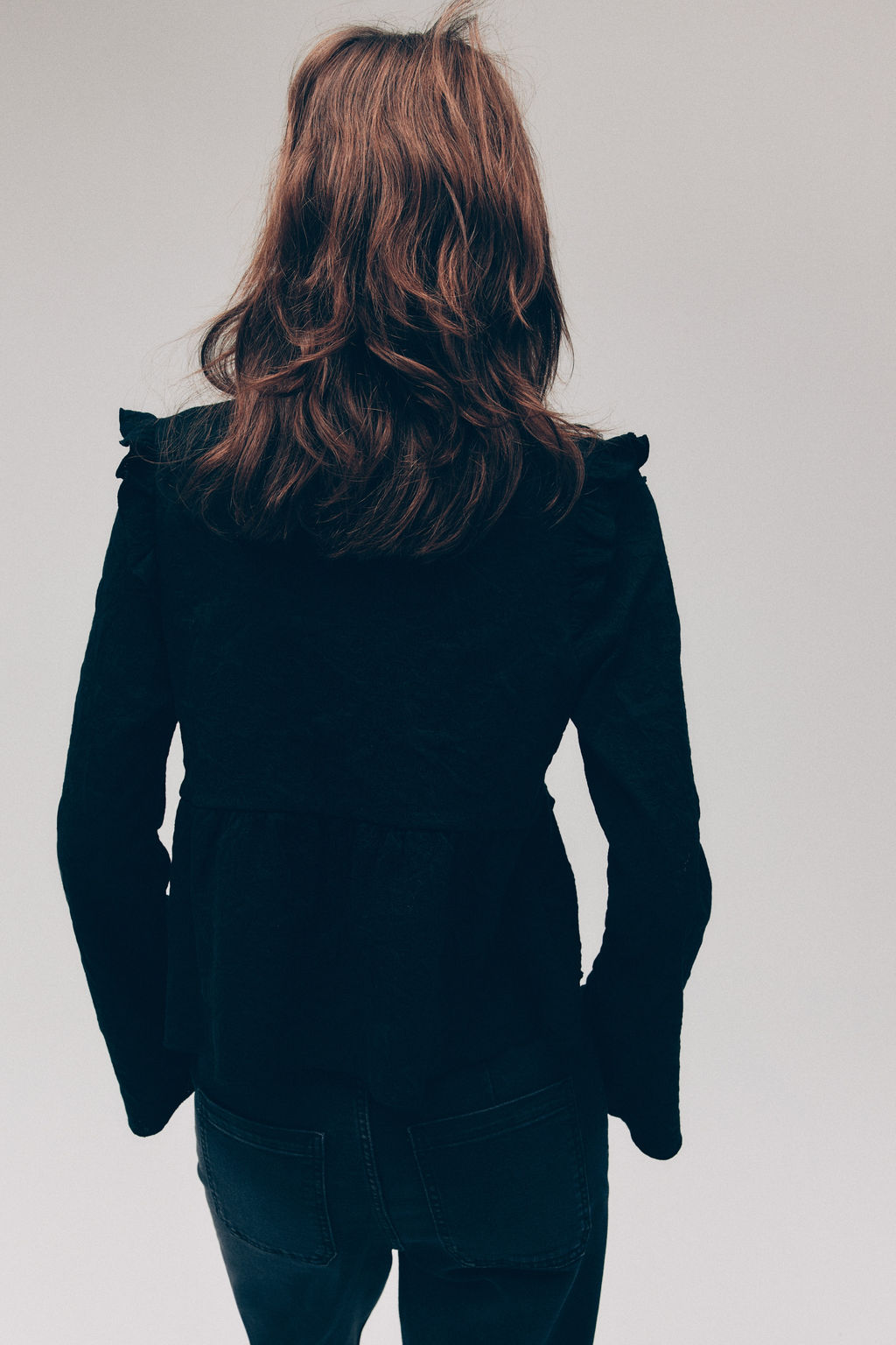 Blusa en punto jacquard - H&m фото 4