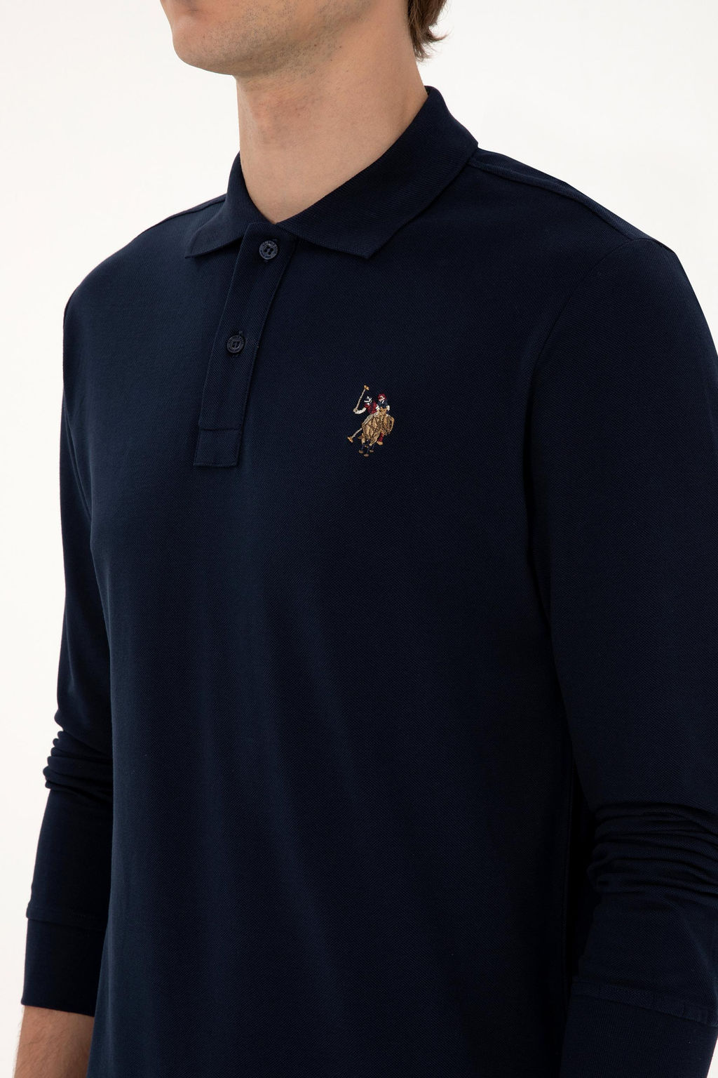 Erkek Lacivert Basic Sweatshirt Sepette S_rpriz _ndirim - U.s. polo assn фото 7