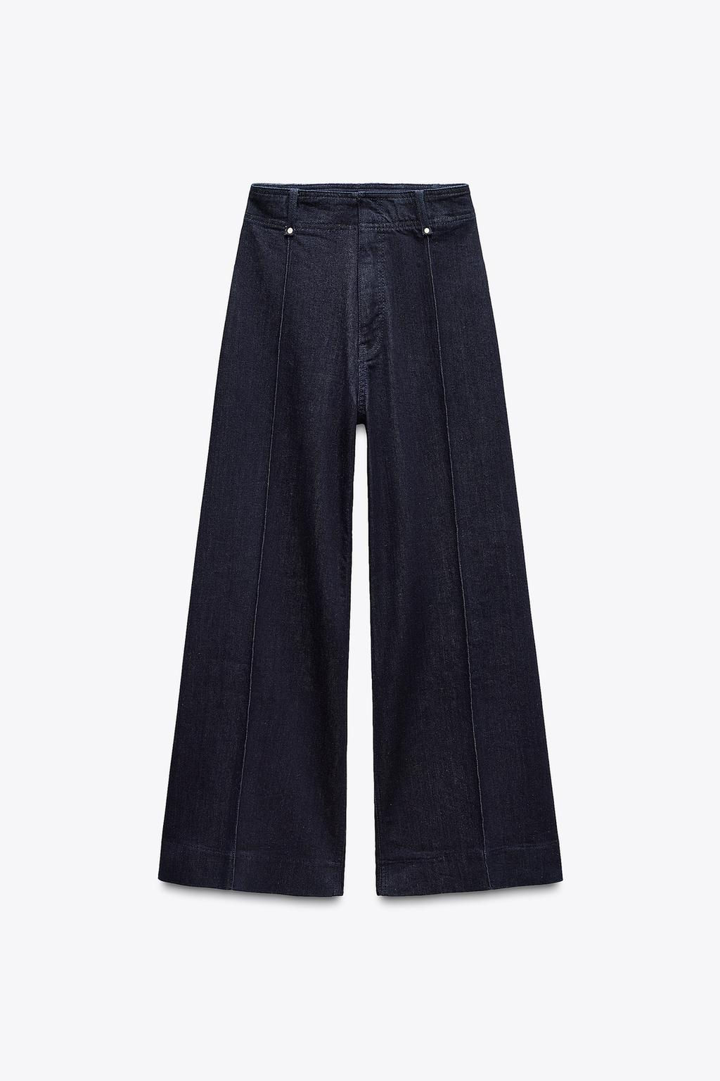 ZW COLLECTION WIDE-LEG HIGH-WAIST JEANS - Zara фото 55