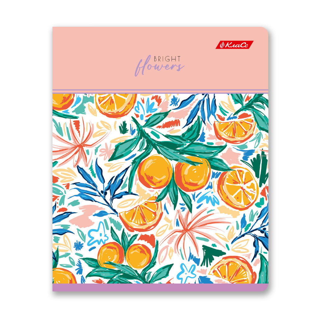 Светоч 96ТЕТк-004 Тетрадь ученическая общая, глянцевая ламинация, A5 96 л. на скобе 60 г/кв.м , белизна 100 % 5 шт. клетка 000771 Вкус лета  фото 5