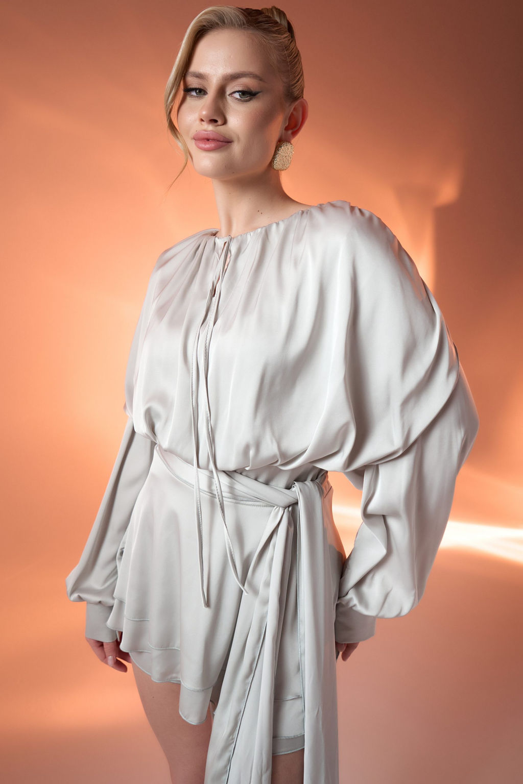 Платье Муза (жемчужный) - Эльза фото 33