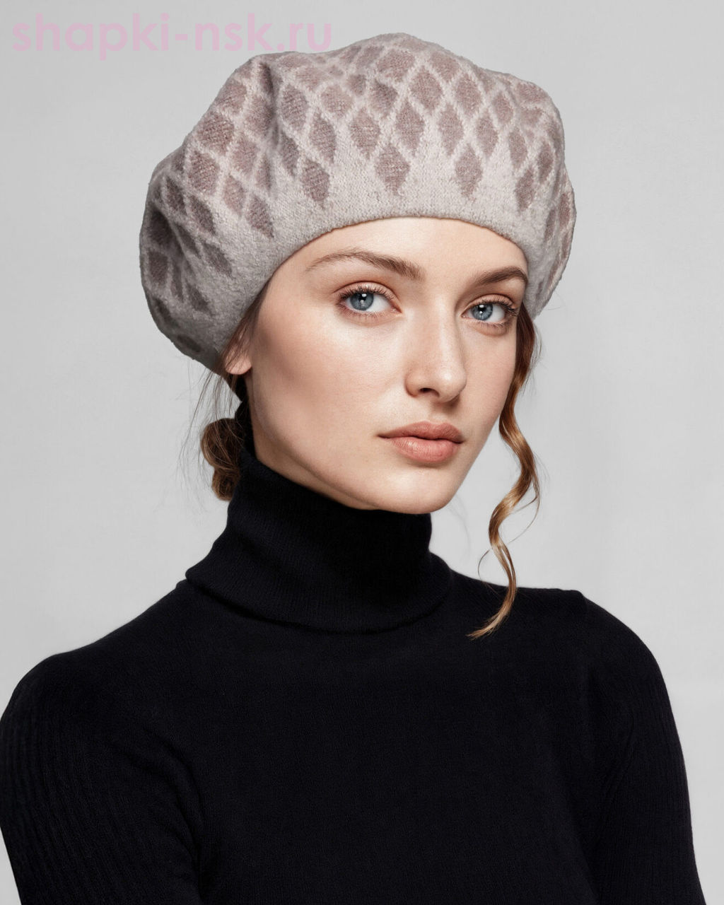 515 Берет женский флис (56-58)