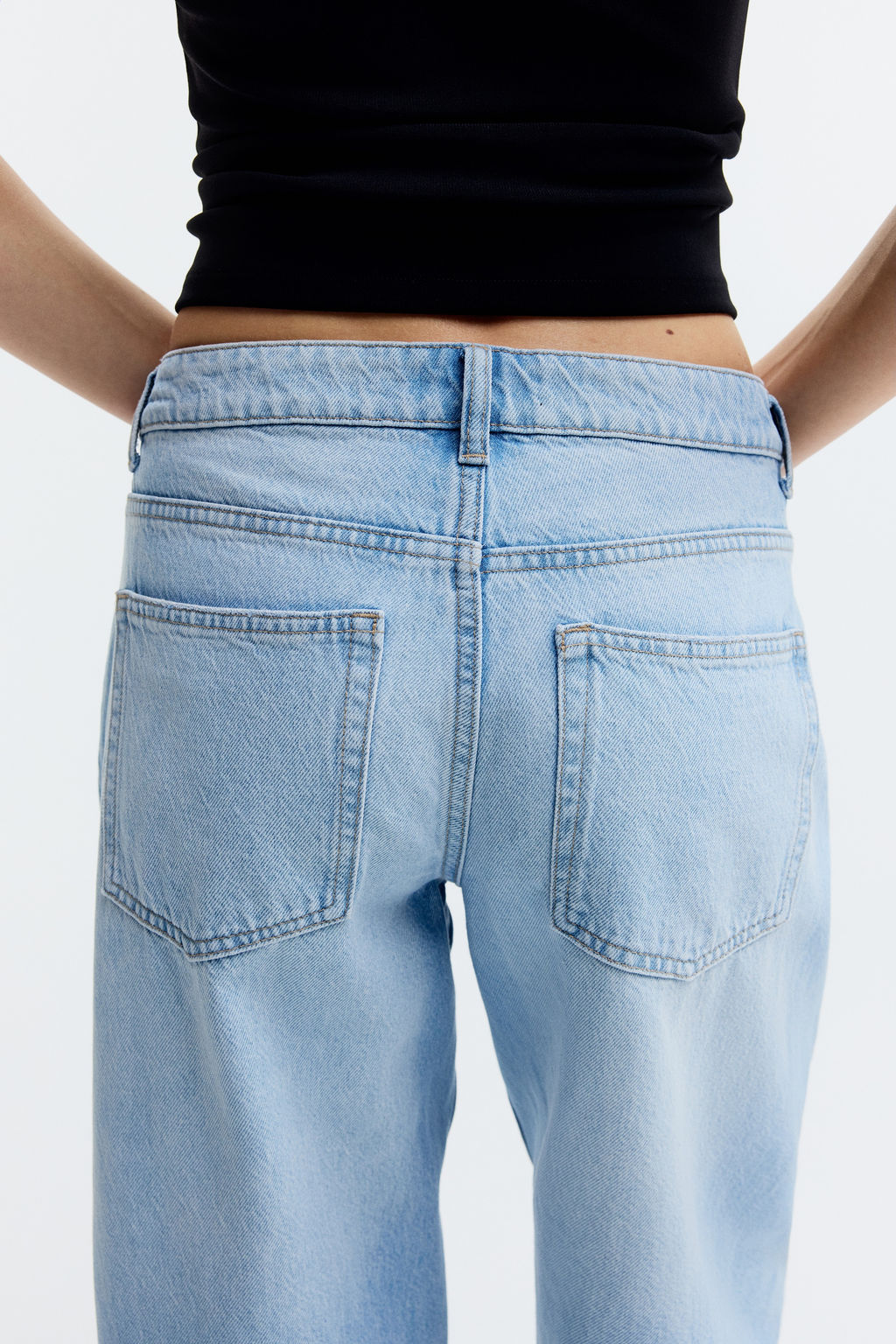 Barrel Regular Waist Ankle Jeans - H&m фото 10
