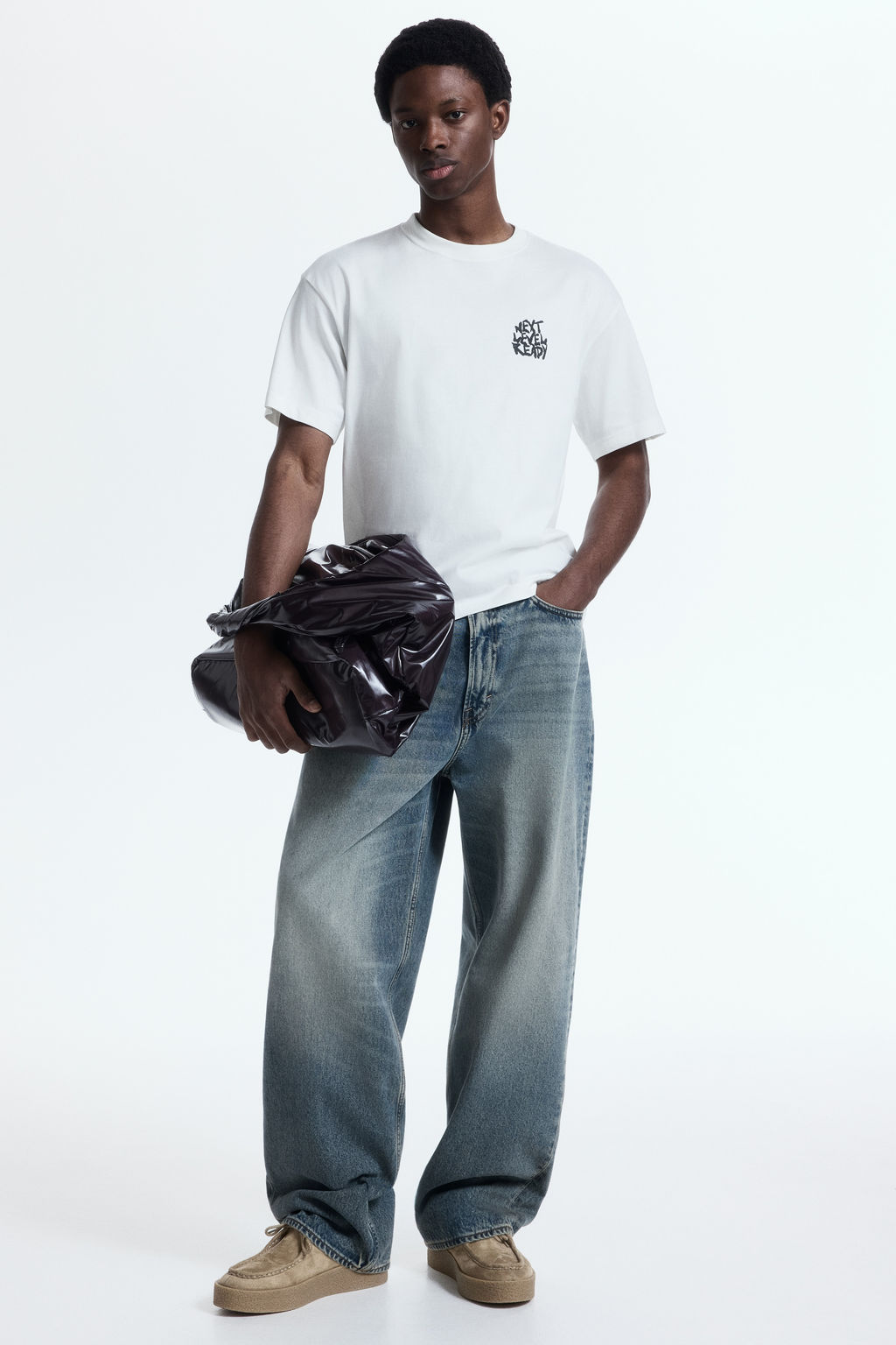Camiseta con motivo estampado Loose Fit - H&m фото 28