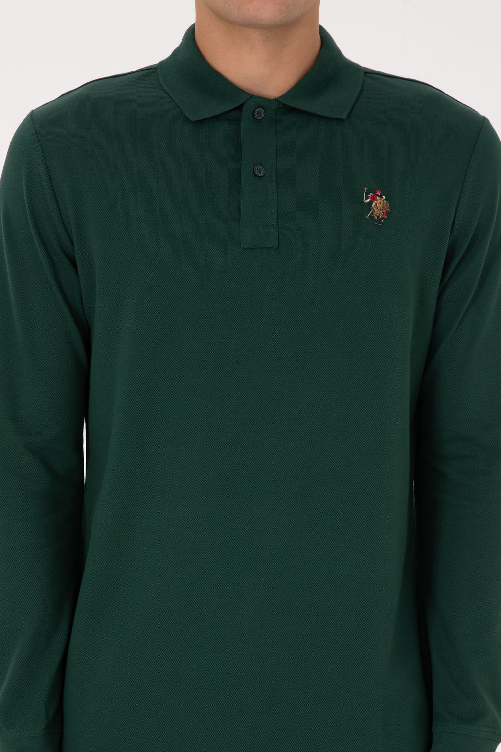 Erkek Koyu Ye_il Basic Sweatshirt Sepette S_rpriz _ndirim - U.s. polo assn фото 13