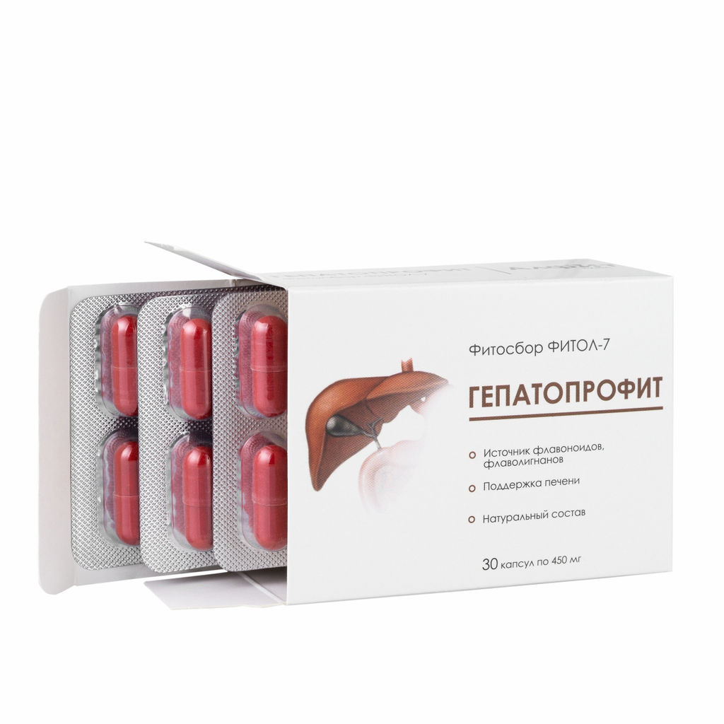 Бад Фитосбор Фитол-7 Гепатопрофит, печёночный Алфит Плюс 1816