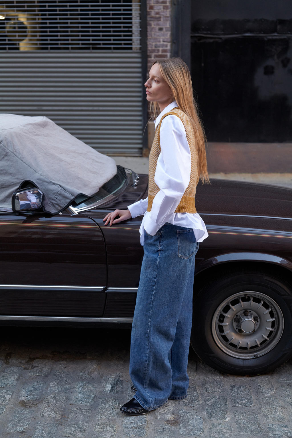 HERRINGBONE WOOL WAISTCOAT - Zara фото 6