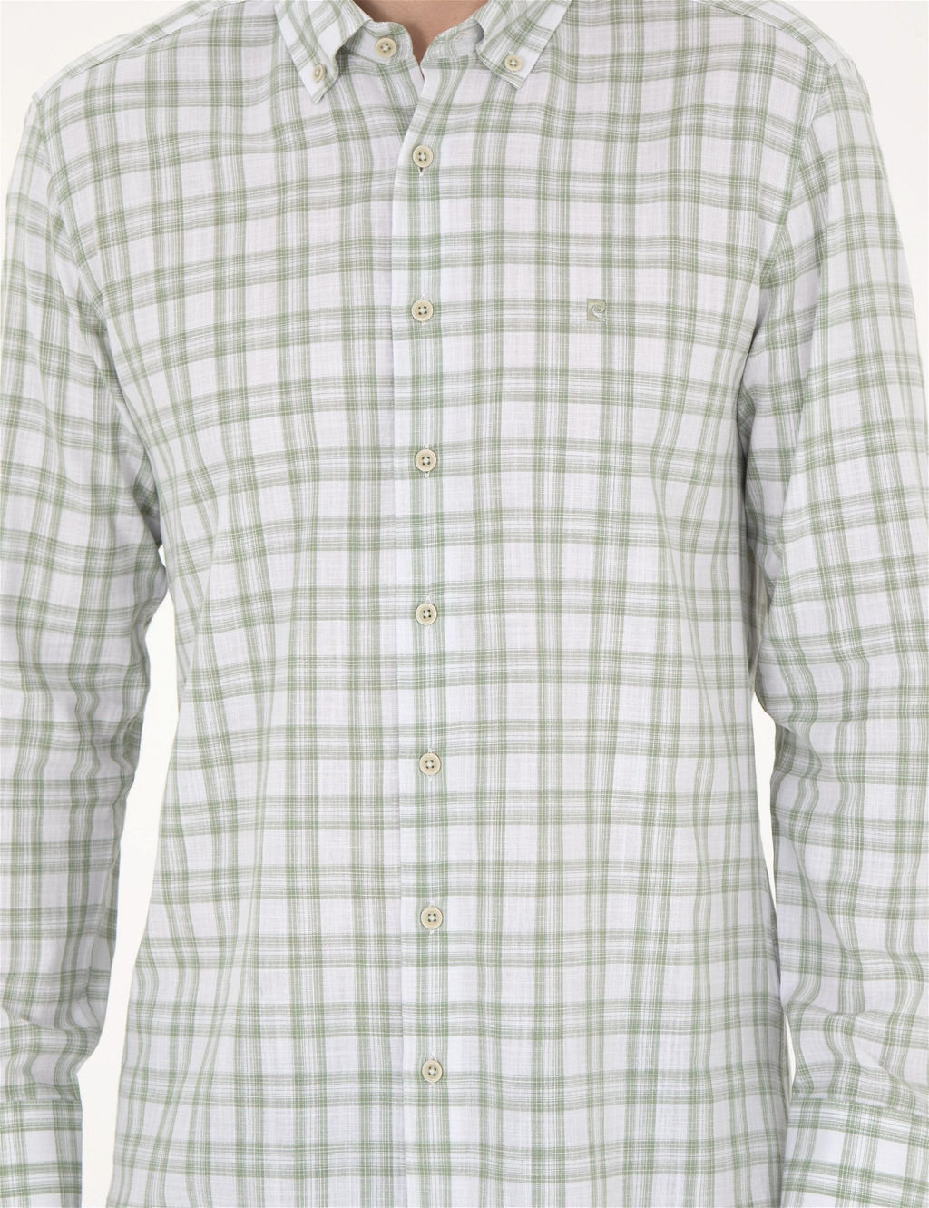 Ye_il Regular Fit Uzun Kollu G_mlek - Pierre cardin фото 6