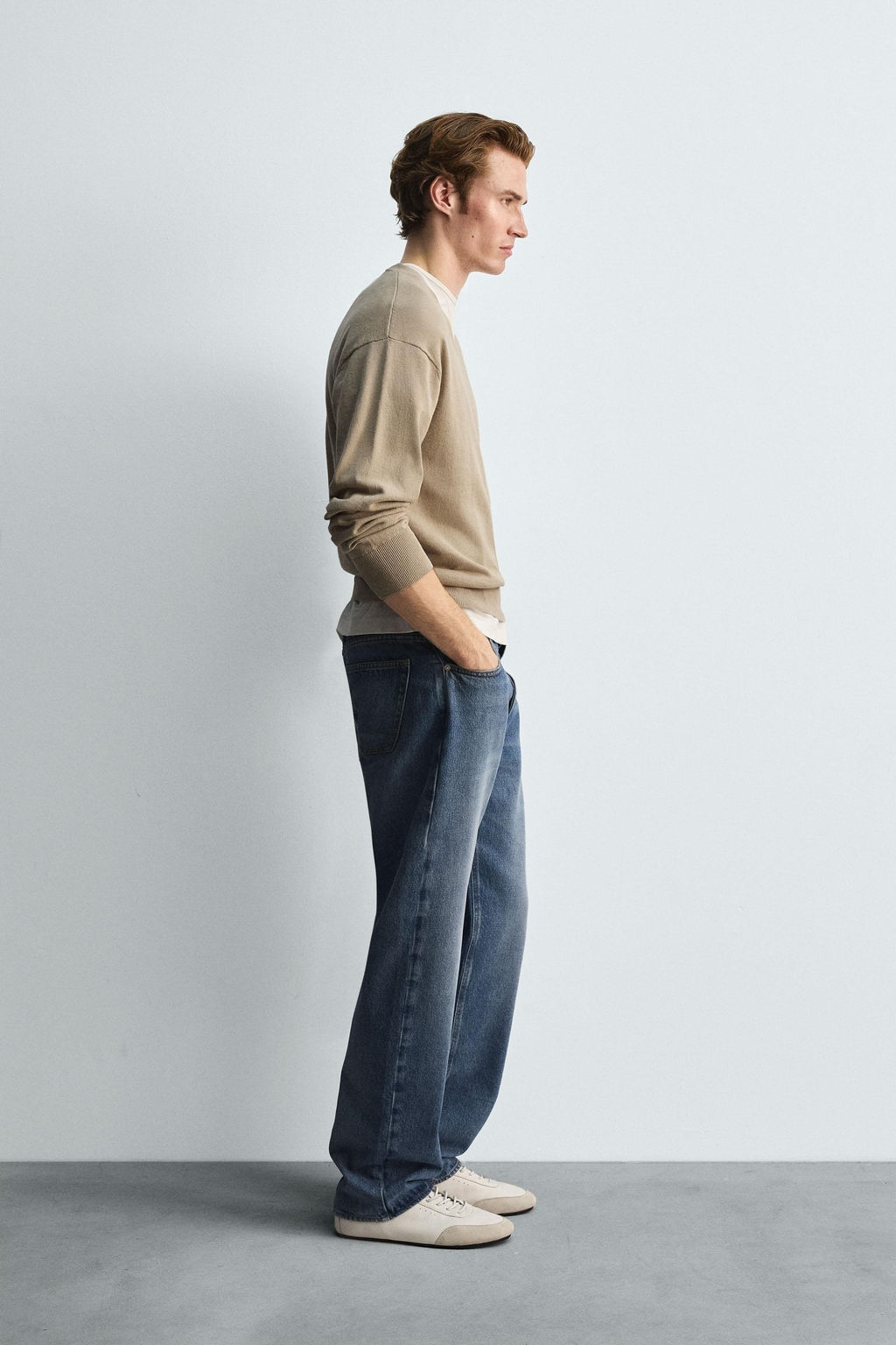 COTTON-RAMIE SWEATER - Zara фото 4