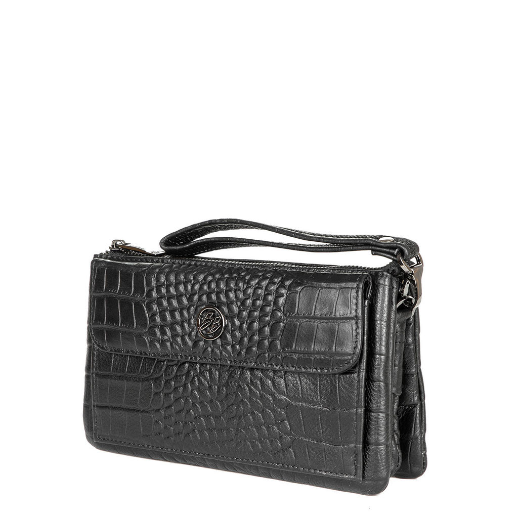 Мужской кожаный клатч - Barcelo biagi фото 2