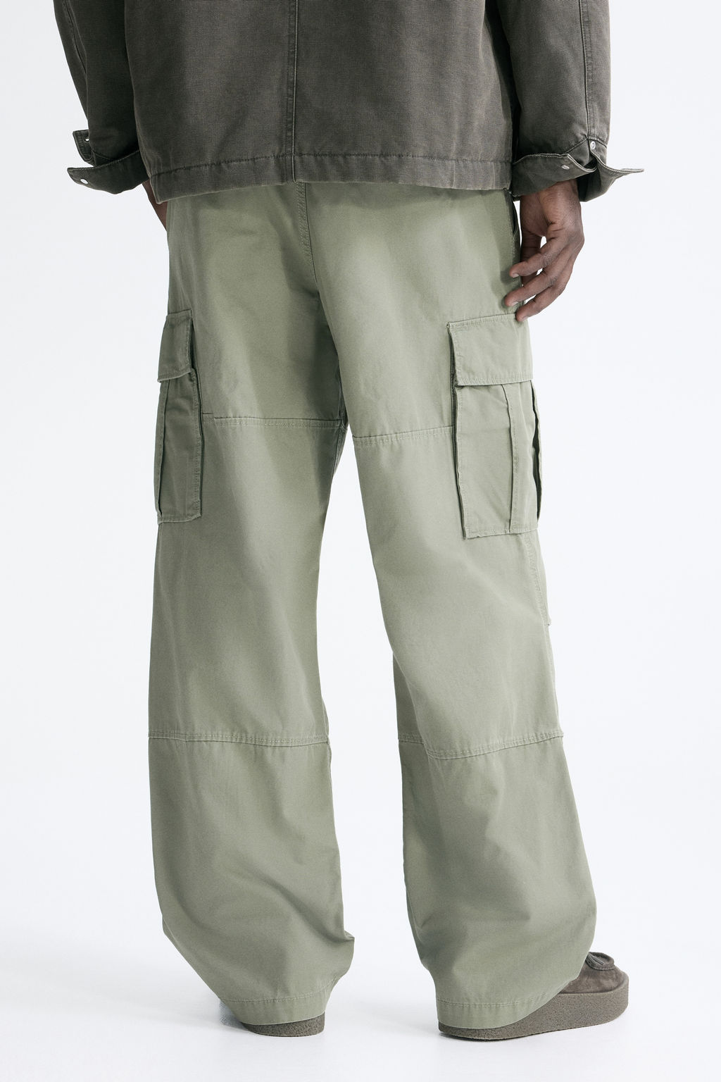 Pantal?n cargo de algod?n Relaxed Fit - H&m фото 6