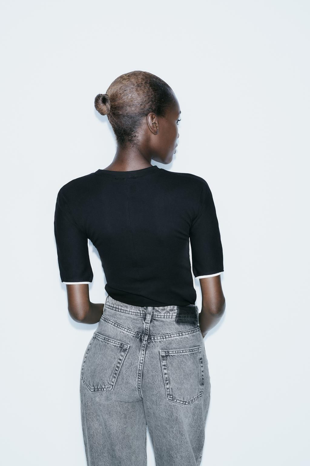 BODYSUIT WITH TRIM DETAIL - Zara фото 11