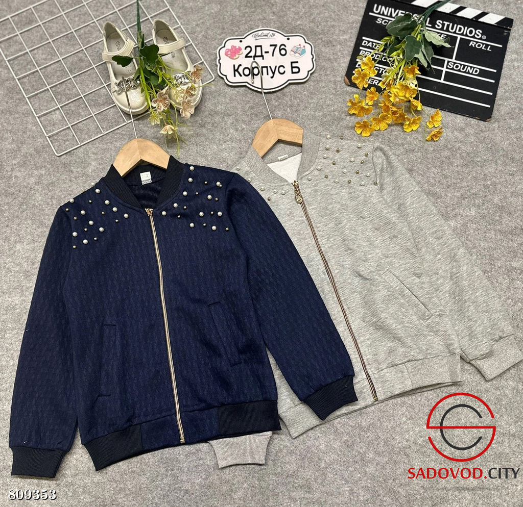 бомбер для девочки на молнии - Bruno фото 6