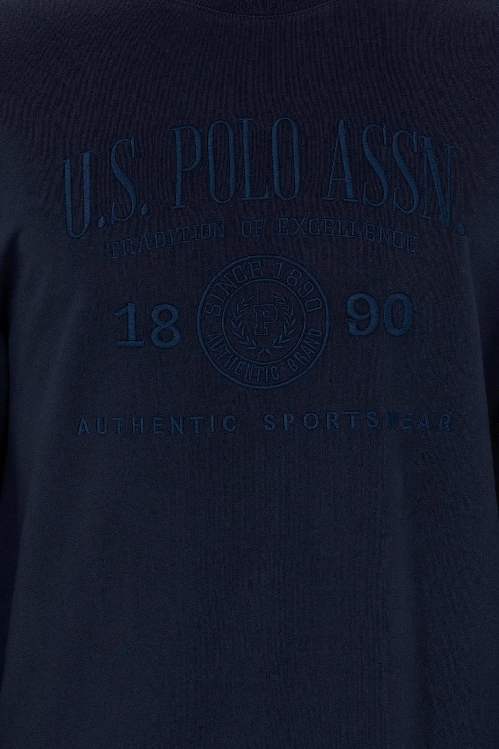 U. S. Polo Assn / Мужской темно-синий свитшот - U.s. polo assn фото 6