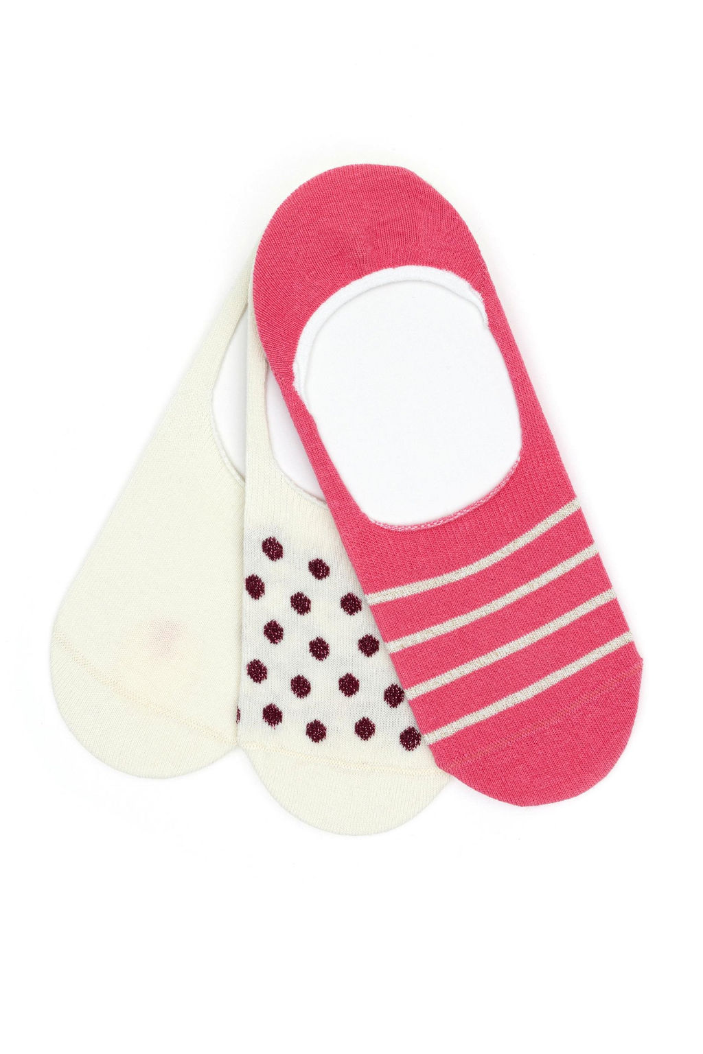 Женские носки-балерины из трех предметов - U.s. polo assn фото 6