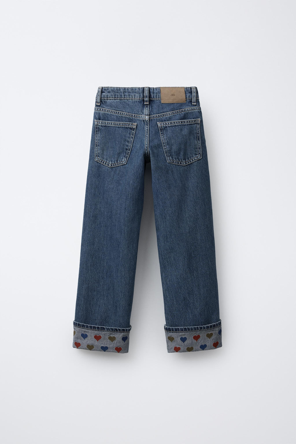 STRAIGHT JEANS WITH HEARTS - Zara фото 2