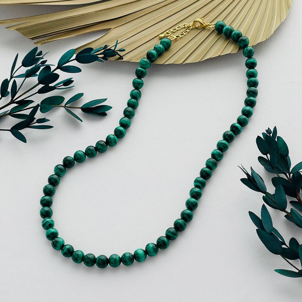 Бусы из Малахита 45 см +