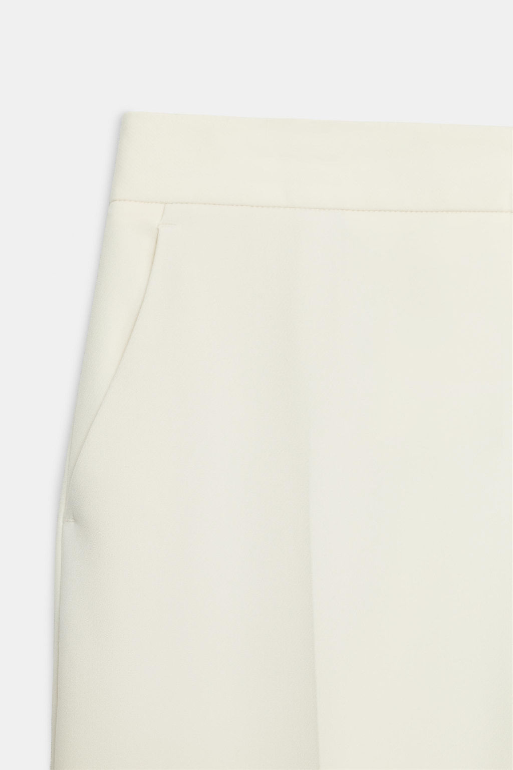 PANTAL?N RECTO TIRO ALTO / Crudo medio - Zara фото 7